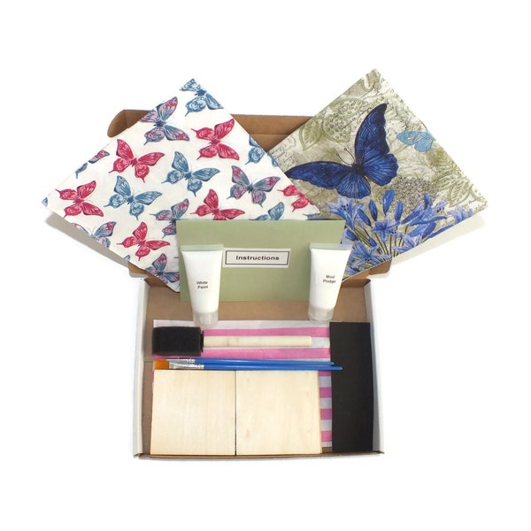 Butterfly 2 Decoupage Starter Kit