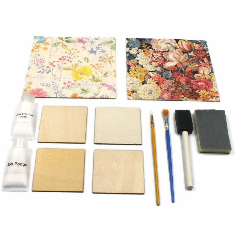 Decoupage Beginners Starter Kit Etsy