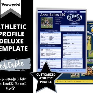 Team/Event Solutions - Customized Athletic Profile