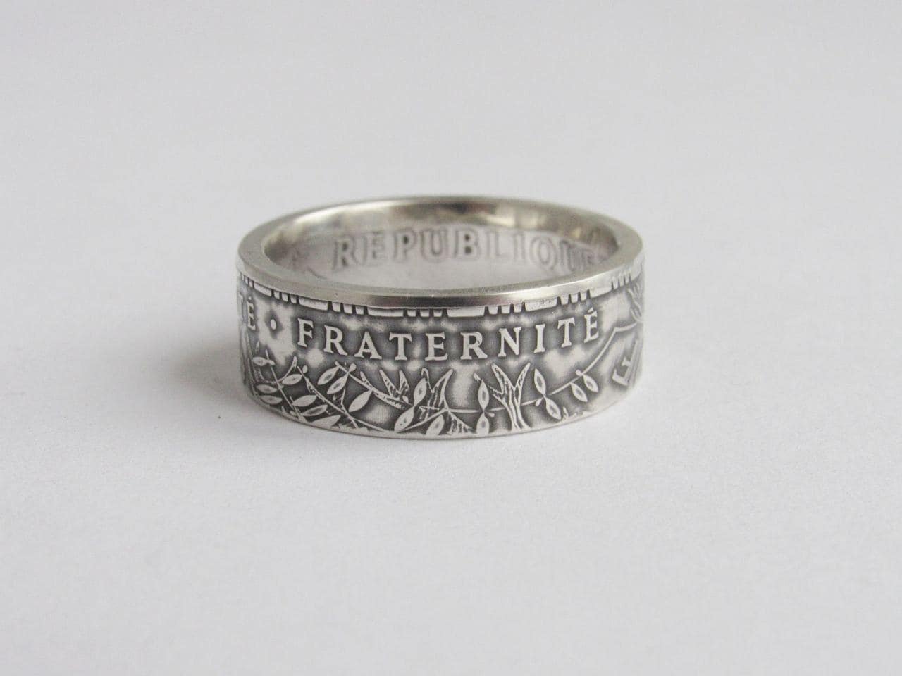 French coin ring - Etsy 日本