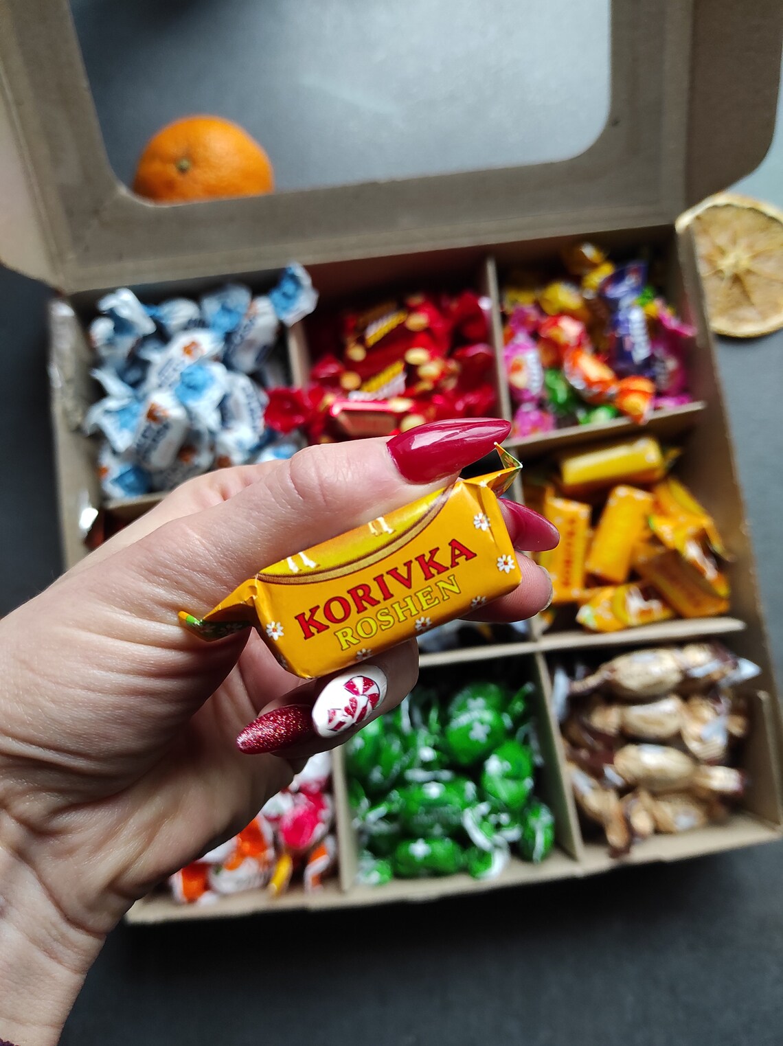 Ukrainian Sweet Box CandyUkrainian CandysSweet candy set Etsy