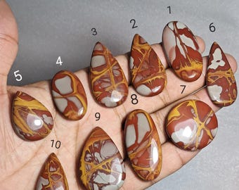 Unique Natural Noreena Jasper  Cabochon.Designer Noreena Jasper ,Loose Noreena ForJewelry Making.