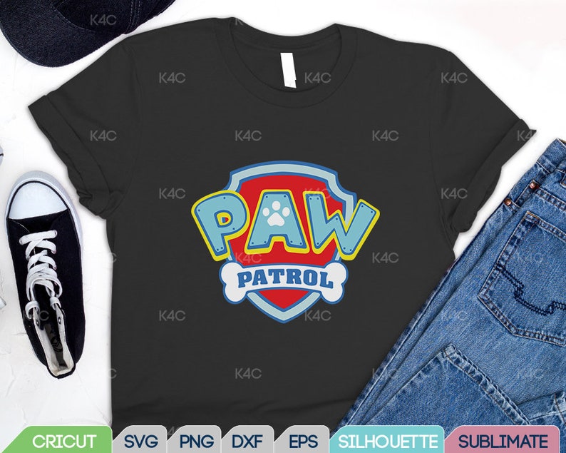 Download Paw Patrol Bundle Svg Kids design Png Cool Mom Dad Dog | Etsy