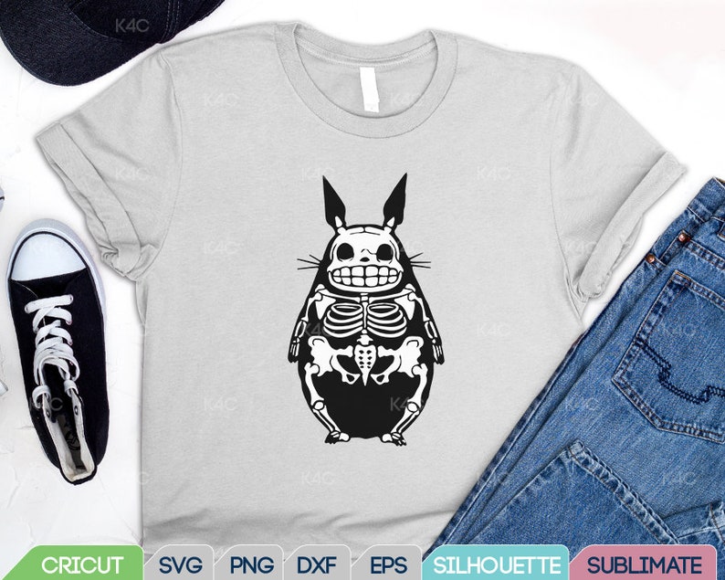 My Neighbor Totoro Svg Studio Ghibli character Png Spirited | Etsy