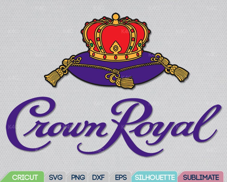 Download Unofficial Crown Royal logo svg label gift Whiskey logo | Etsy