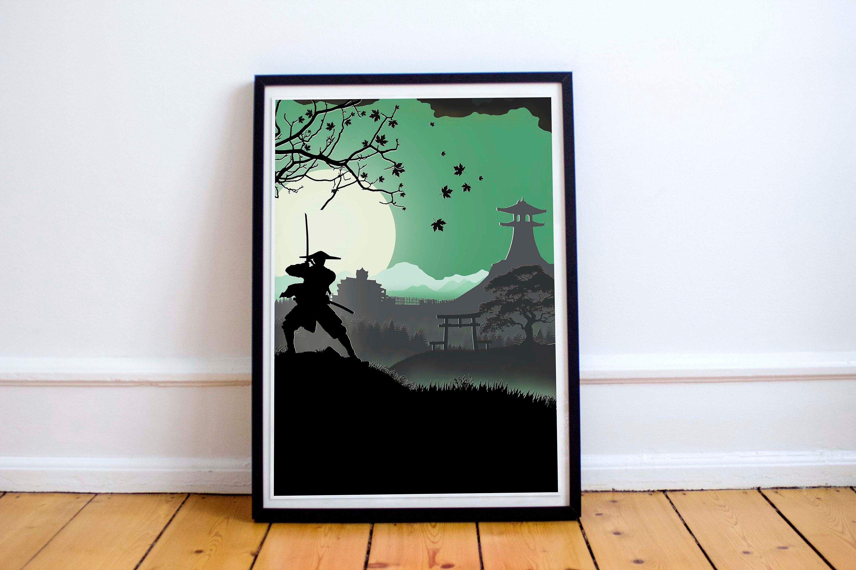 The Ghost Video Game Poster, gaming art, minimalist, Video game poster, video game print, computer game art, gamer gift,