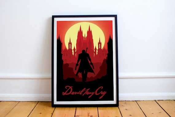 Devil May Cry Art Work, DMC Poster, Devil May Cry Poster
