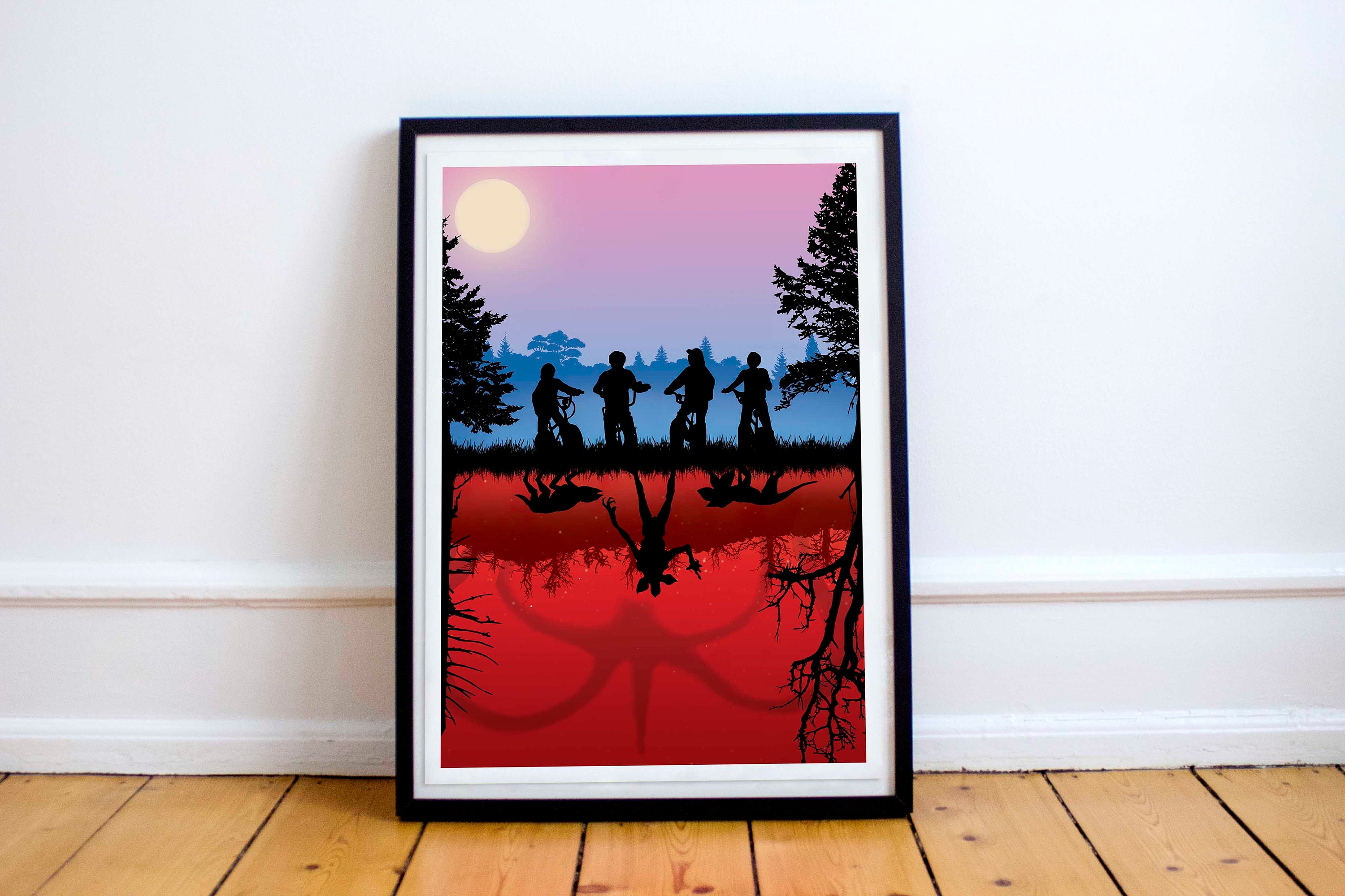 Stranger Things Series Wall Art Poster Print Netflix Original Posters  Pictures