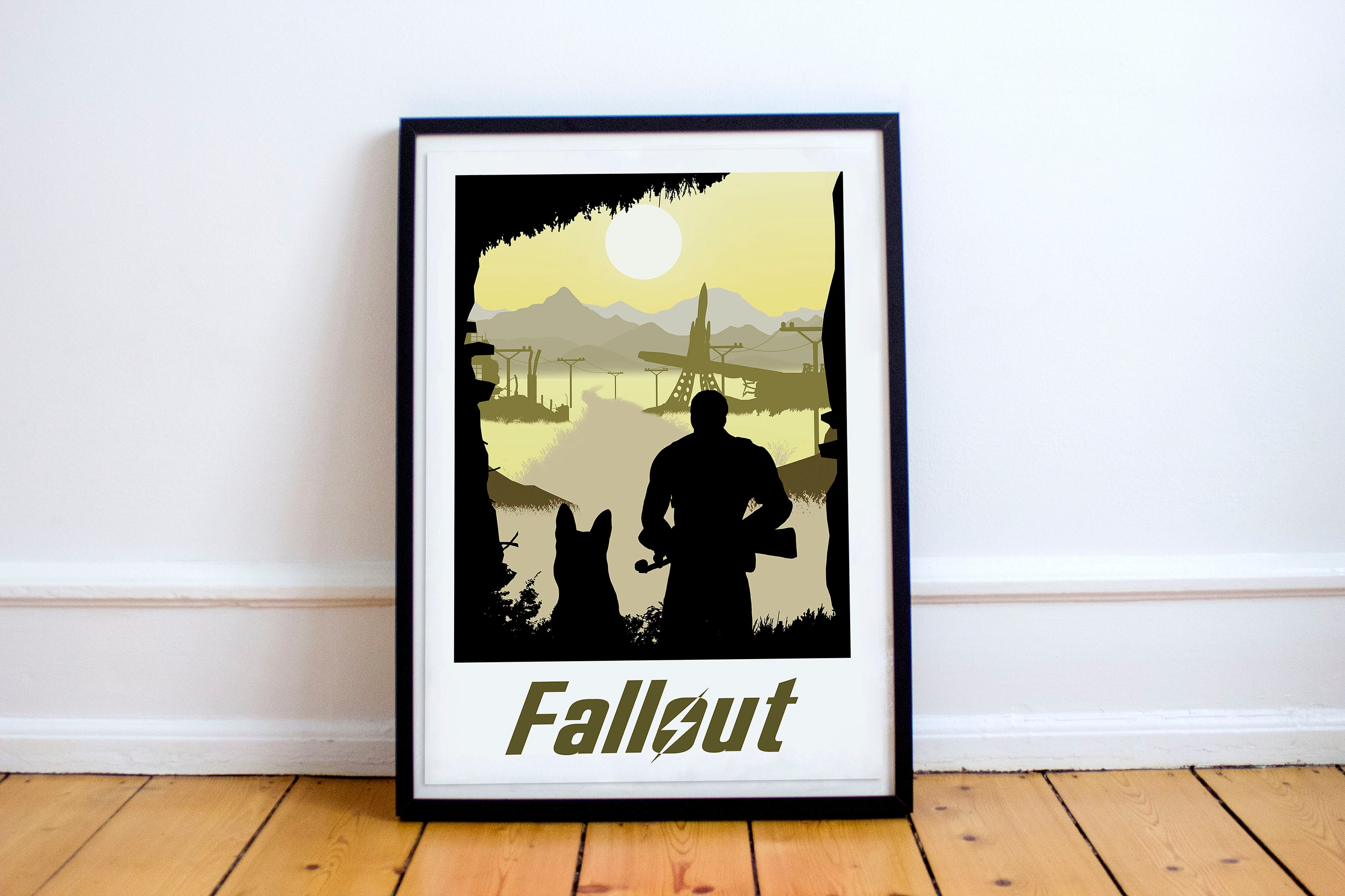 Gaming Canvas Fallout New Vegas Gaming Poster Video Game 