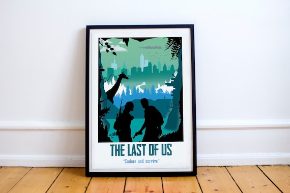 The Last of Us Game Art Minimalist Poster Home Decor - Etsy
