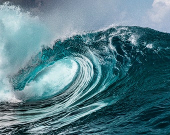 Frame TV Art - Bora Bora Ocean Waves