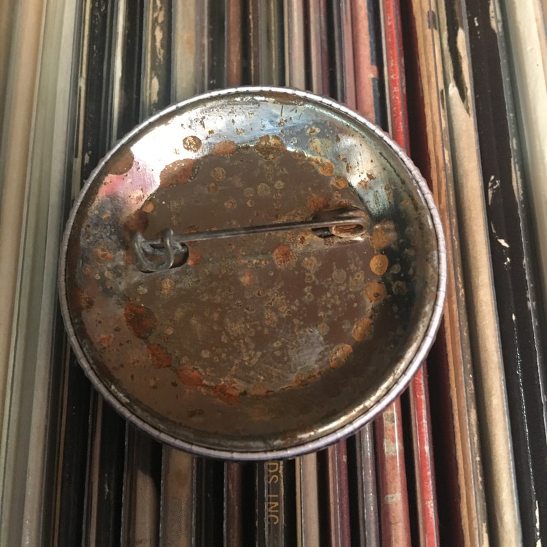 pinback button Vintage METAL CHURCH Button METAL