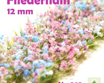 368 / Lilac Grove / Premium Grass Tufts / High Tufts / 24 Pieces
