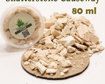 041 - Shatterstone Causeway / scattering material / model making / HO / TT / 80 ml