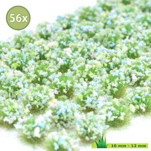 218 - Crocus / Grass Tufts XL / Grass Tufts / 56 pieces