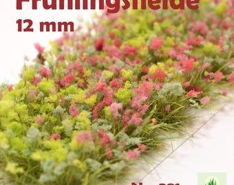 381 / Spring Heather / Premium Grass Tufts / High Tufts / 24 Pieces