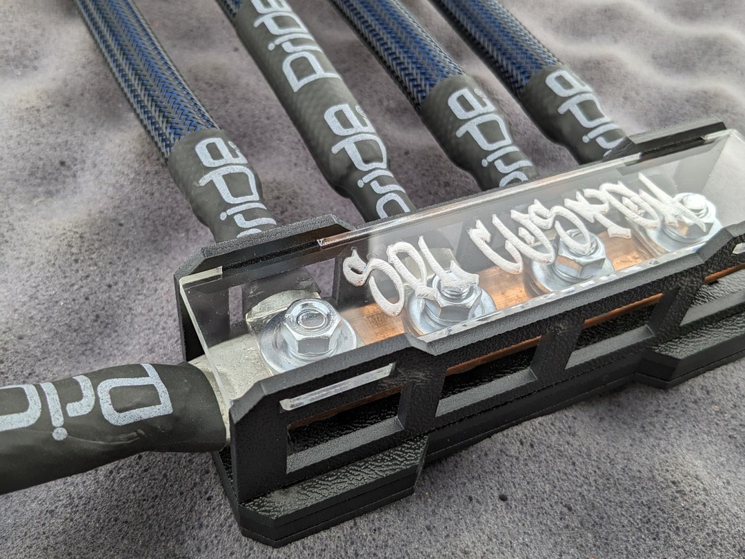 Bloque Distribución Energía 4 Vías - Para Amplificador De