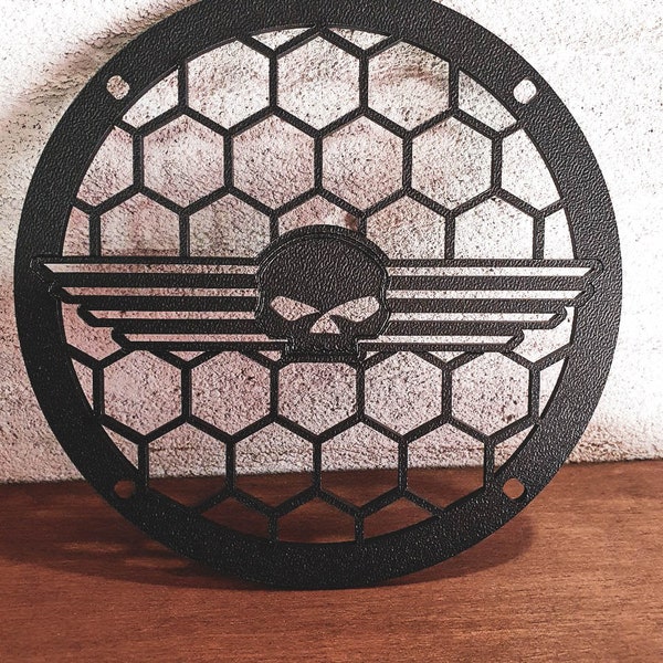 Harley Davidson Speaker Grills Etsy