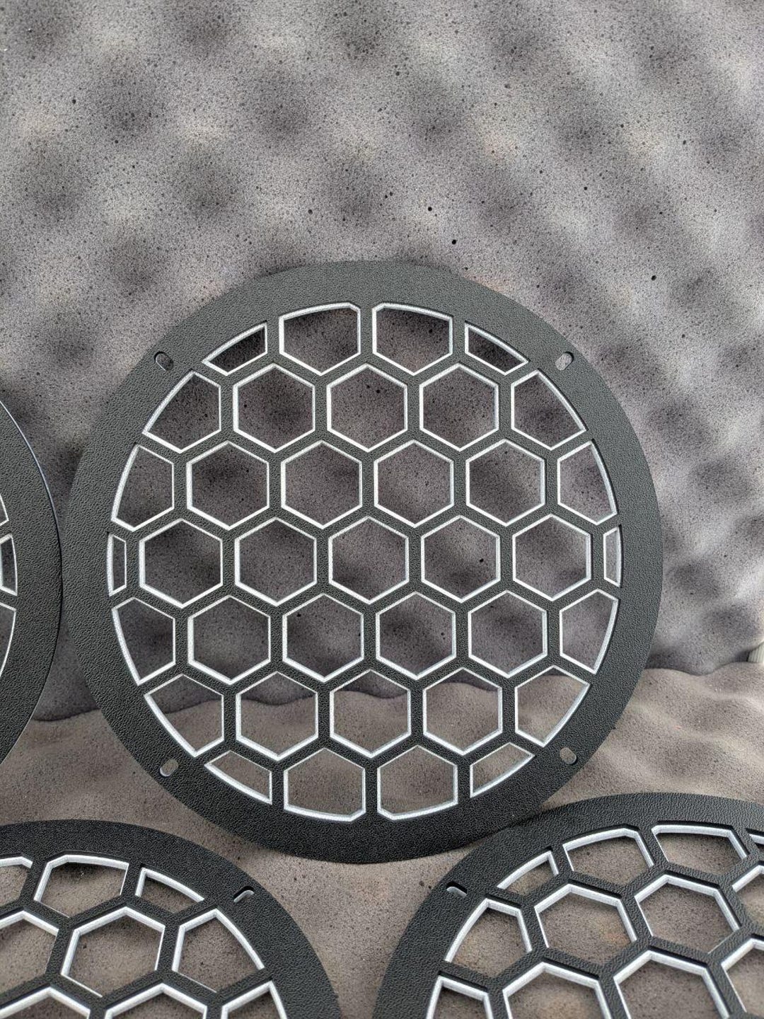 Speaker Protective Mesh With a Spacer, Honeycomb, Flat - Etsy
