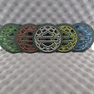 Harley 6.5&quot; Boxen-Schutzgitter mit einem Spacer, benutzerdefinierte Lautsprecher-Schutzgitter, flach