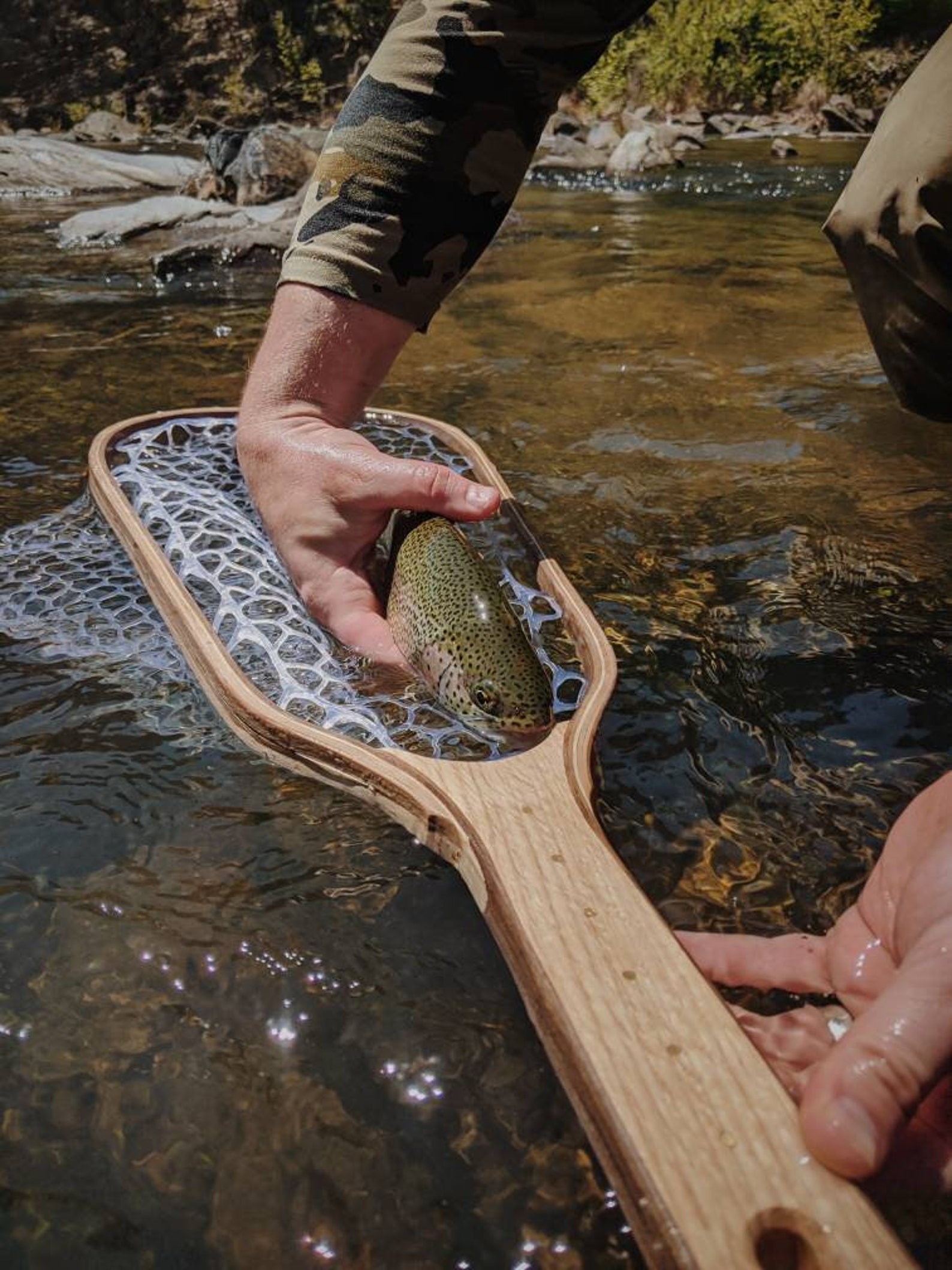 Handmade Fly Fishing Landing Net Etsy