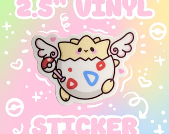 Fairy Togepi Vinyl Sticker