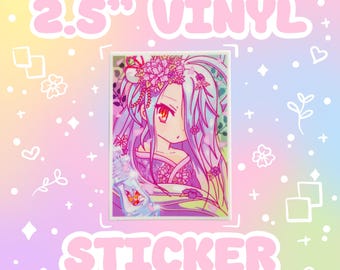 Shiro Vinyl Sticker