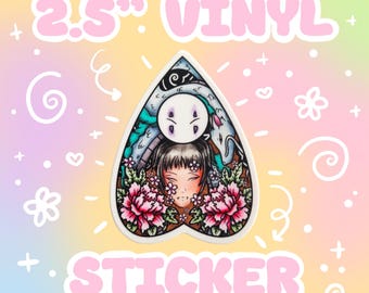 Spirited Away Planchette Vinyl Sticker