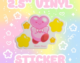 Friendship Kirby Vinyl Sticker