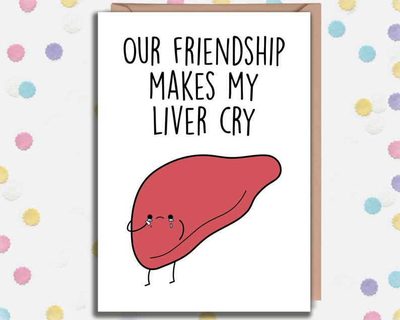 FUNNY Birthday Card GIN Friend male female man woman rude offensive Naughty