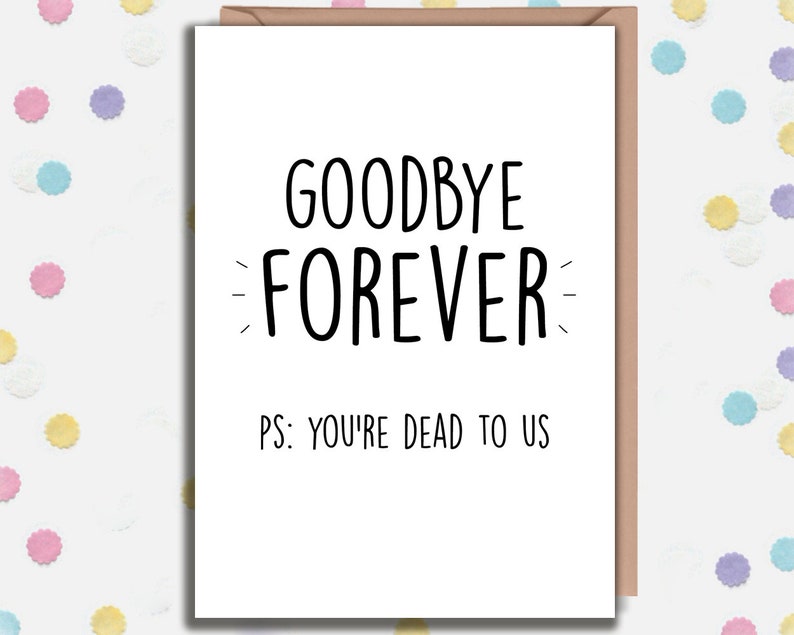 new job card leaving card goodbye card congratulations etsy
