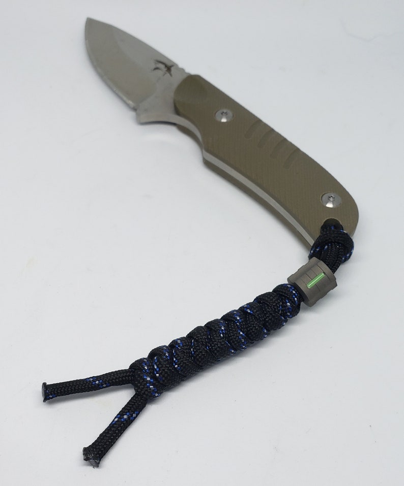 Anodized Titanium glow EDC Bead Illumination Glowing Light | Etsy