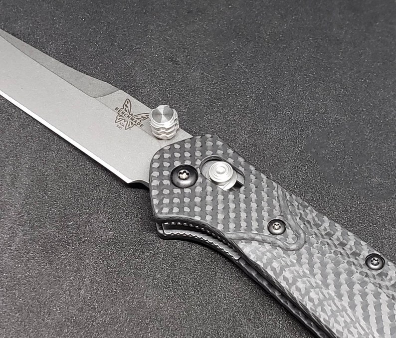 Custom knurled thumb stud fits benchmade 940 810 551 etc. Etsy