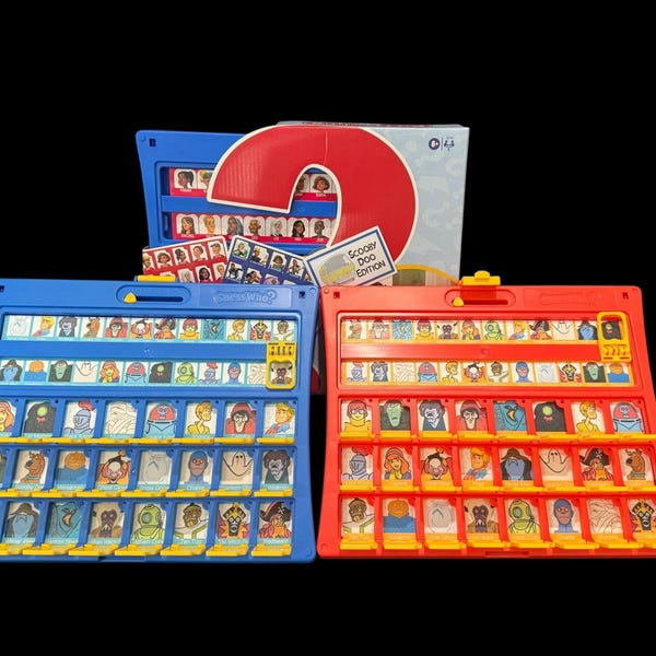 Scooby Doo and Friends Themed Guess Who? Version 2.0 Single Sheet Easy Load