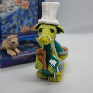 Asopides: Dragon Sculpture/ Dragon Figurine/ Polymer Clay Dragon/ Dragon Gift/ Dragon Decor/ Fantasy Sculpture/ Collectable Dragon