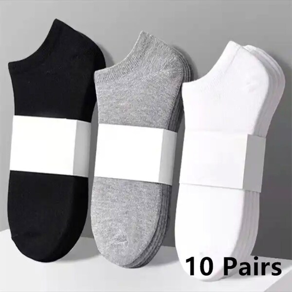 Mens White Trainer Socks Etsy