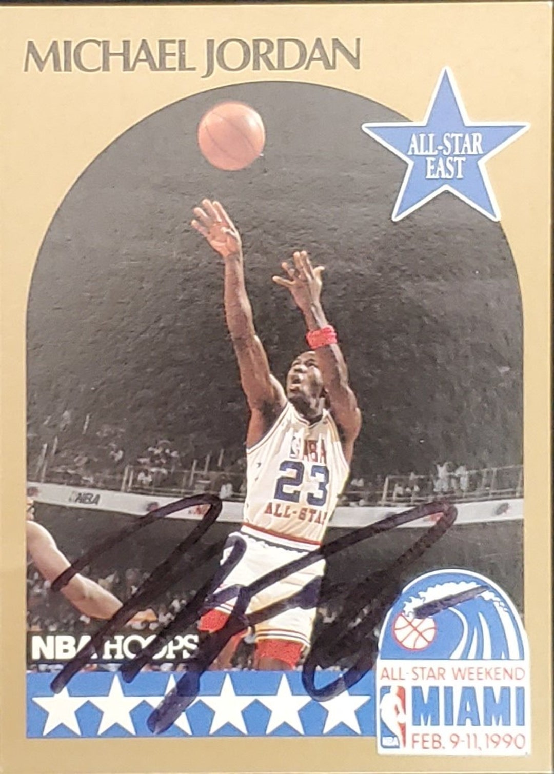Michael Jordan PREMIUM 金箔サインカード