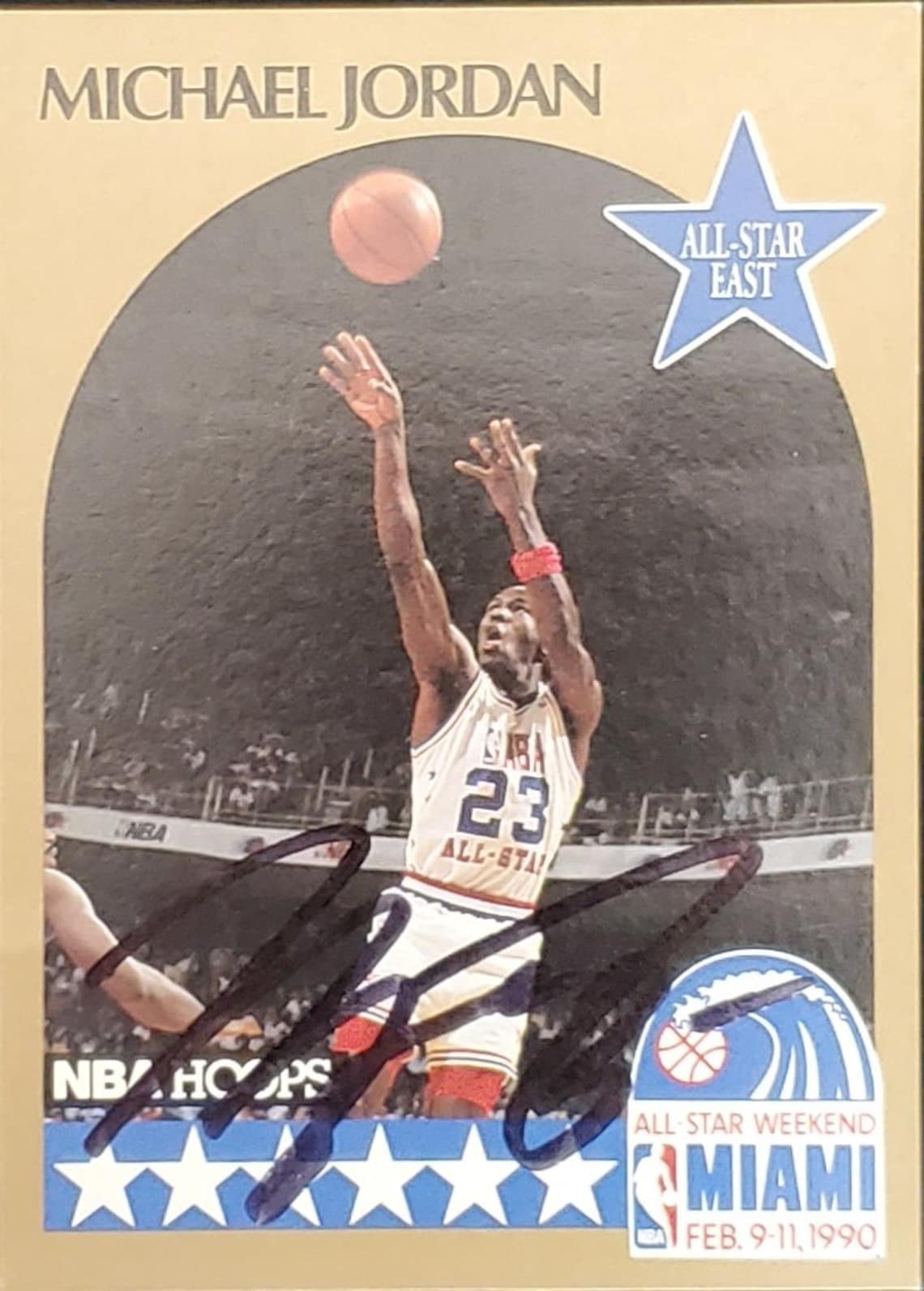 michael jordan signed cards