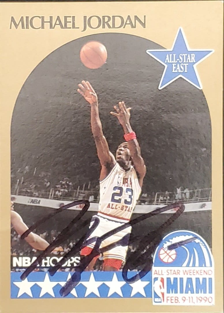 Michael Jordan Signed Card Michael Jordan Signed Card