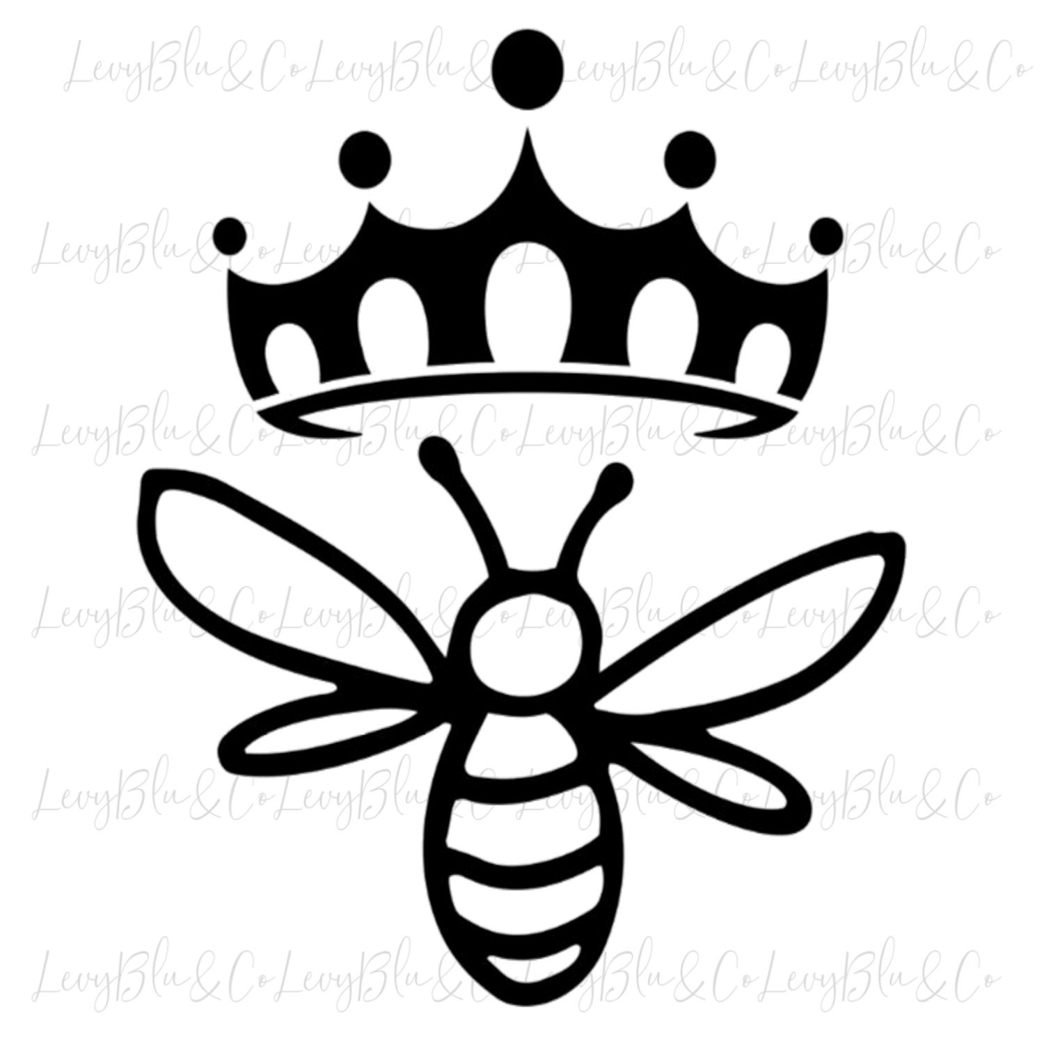 Download Queen Bee Svg Queen Bee Clipart Queen Bee Print Svg Svg Files Cricut Silhouette Cut Files Jpeg For Wall Art And Printables Added