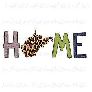 West Virginia Digital Design Download-PNG-300 DPI- Great for T-shirt Transfers, Scrapbooking, Journals, and Sublimation Products.