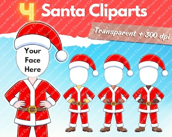 Faceless Male Christmas Santa claus PNG, Funny Santa png, Christmas png, Merry Christmas png, digital download, Christmas Sublimation