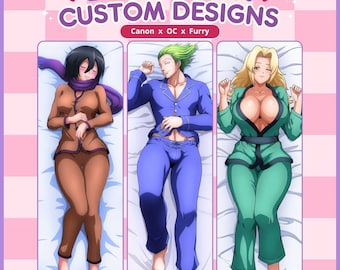 Custom Dakimakura Commission, Anime Body Pillow, Waifu or Husbando, Yumeship or Selfship, Furry Art Commission, OC Anime, Comfort Character