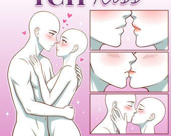 Custom YCH Kiss Commission, Yumeship Art, Selfship Commission, OC x Canon x Furry, Custom Anime Couple, Shipping Fanart, Digital Download