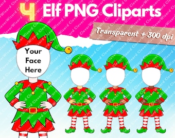 Faceless Female Elf PNG to Add your photo , digital download , PNG for Sublimation Printing Art , Elf picture Clipart , Printable Artwork