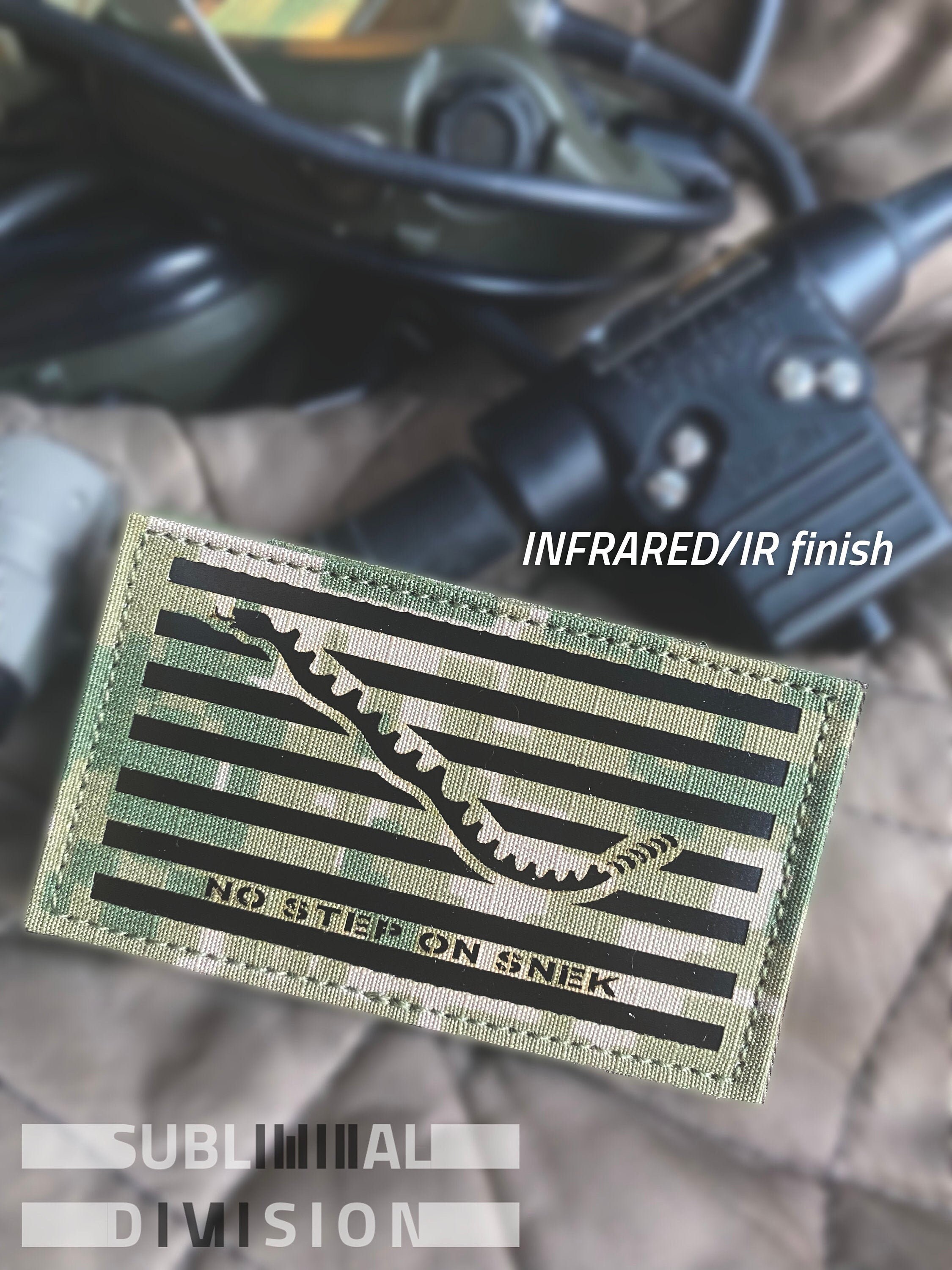 No Step On Snek Navy NWU Morale Patch - PREORDER