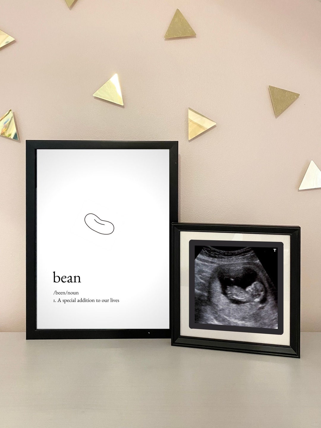 Bean Definition Digital Nursery Print Etsy