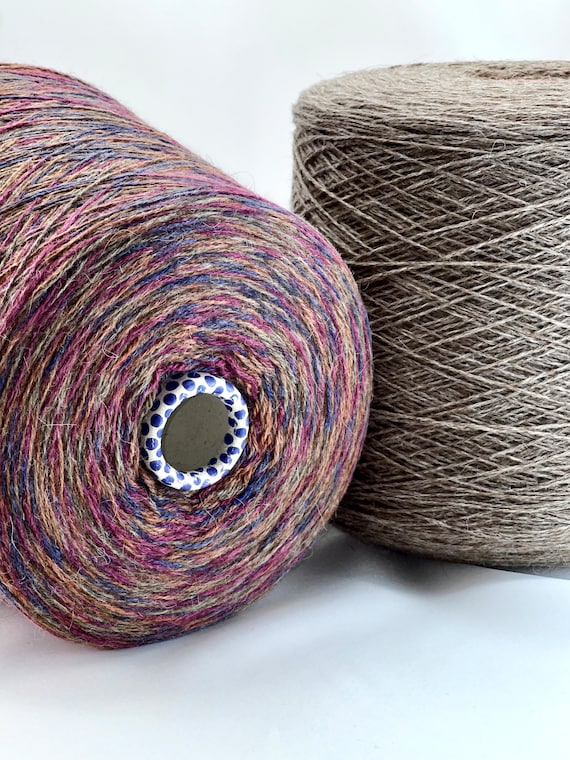 Alpaca Yak Wool Yarn, ASTRO, Premium Italian Yarn by Profilo, Available in Balls and on Cones, Lace Weight, 550m/100g
