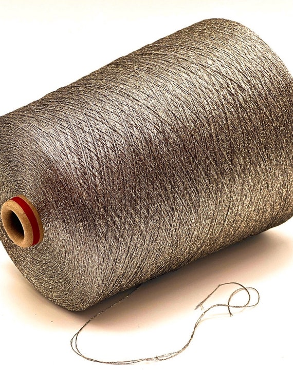 LUREX Metalic Yarn, Glitter Yarn, Extremely Shimmering Yarn, Japanese Metalic Yarn, Super Lace Weight Yarn, Yarn on Cone, 1500m/100g