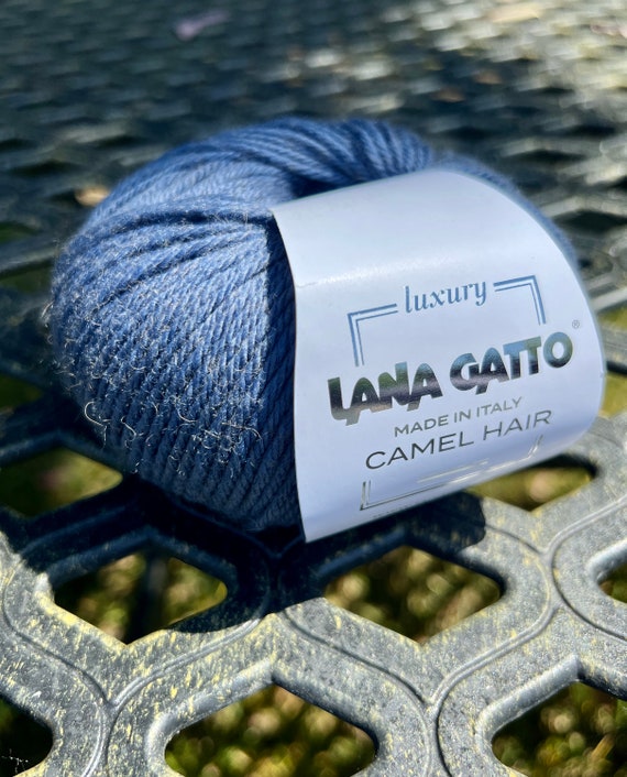 CAMEL Yarn, DK yarn, Luxury Yarn, Super Soft Yarn, Italian Yarn, Lana Gatto, Mashine and Hand Knitting, 50g/125 m (136yd)